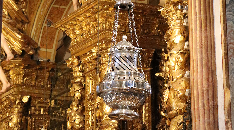 Botafumeiro de la catedral de Santiago de Compostela