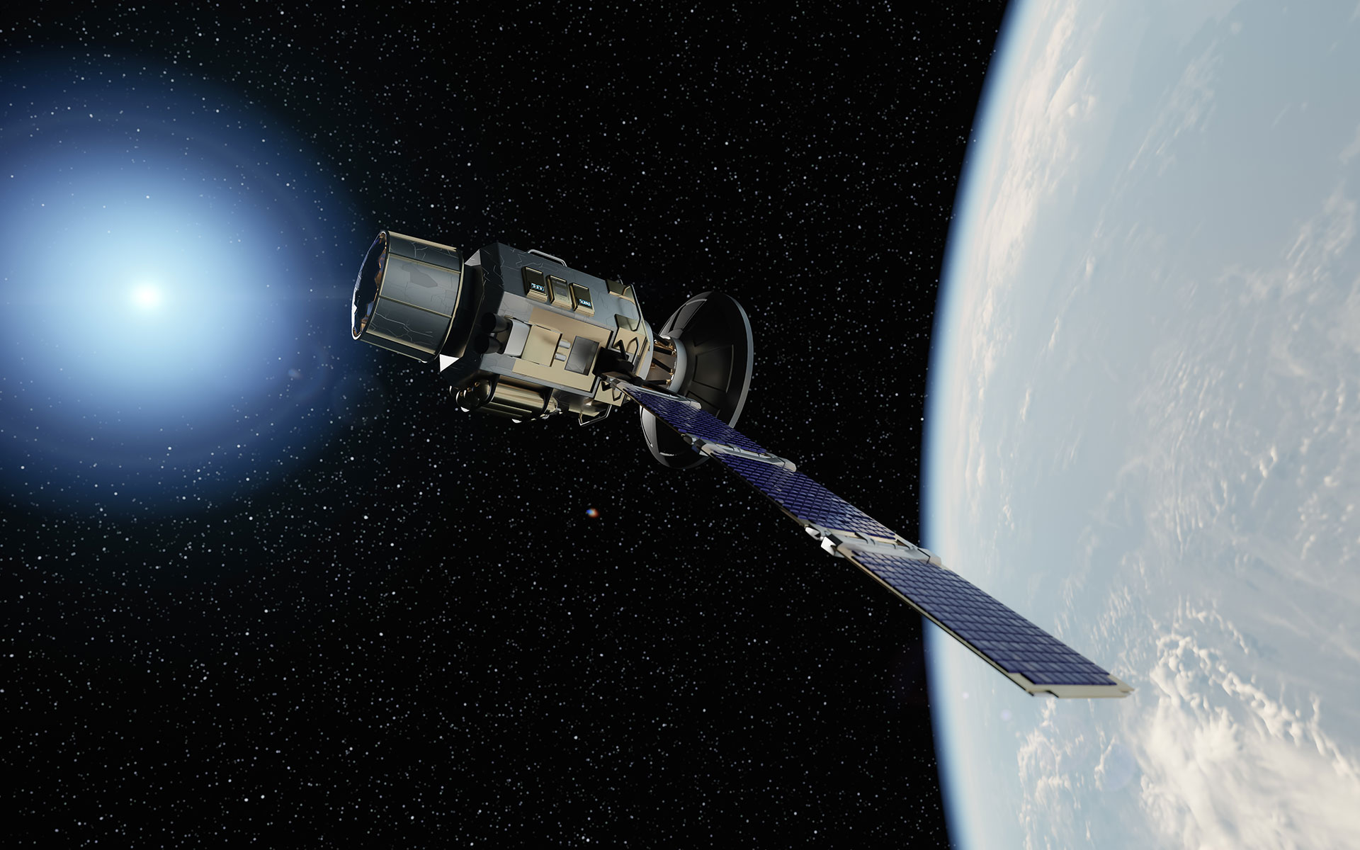 Basura y chatarra espacial